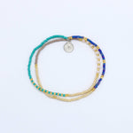Monte Carlo Surf Bracelet, Beaded Bracelet, by Koh Surf: Green