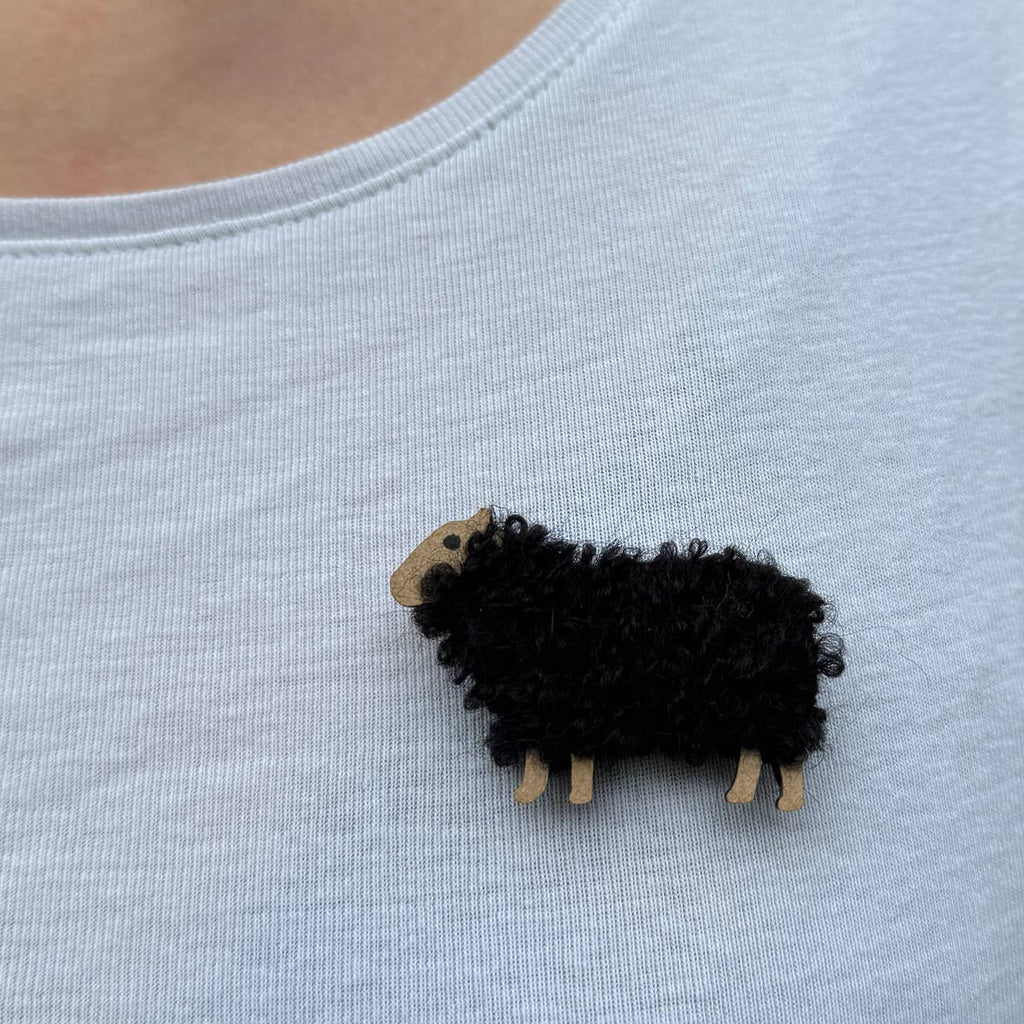 Woolly Ewe Brooch - IONA