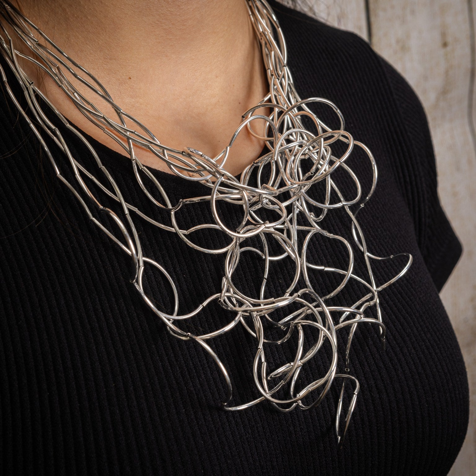 Statement Wire Necklace