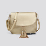 Vegan Leather Crossbody Bag # JNY3351S2526: BROWN