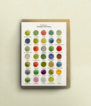 The Colours of Hiking in the Lakes Greetings Card