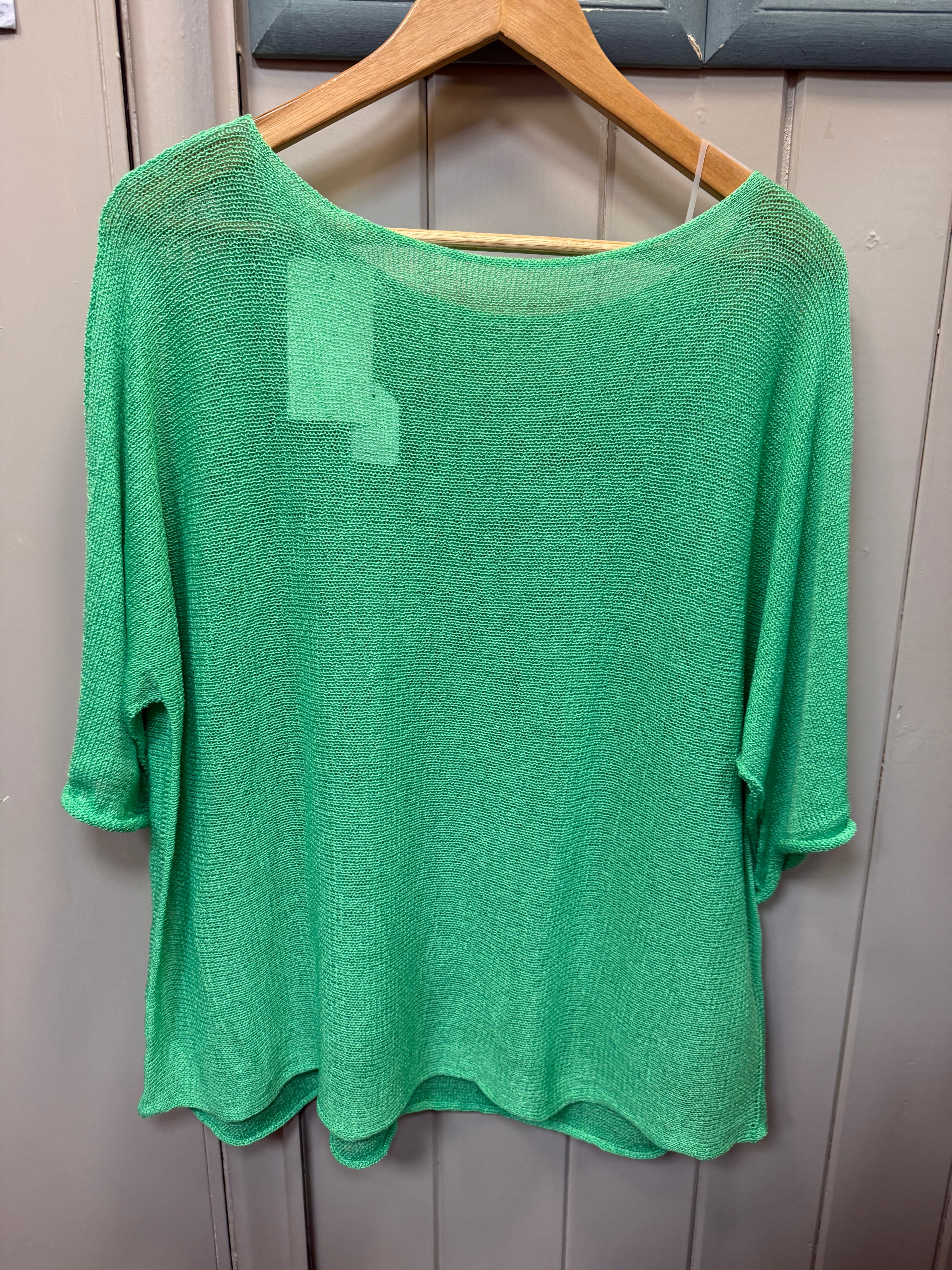Sheer Summer Knit Top