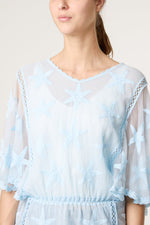 Sheer Star Top