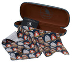 Night Owl Glasses Case & Premium Cloth