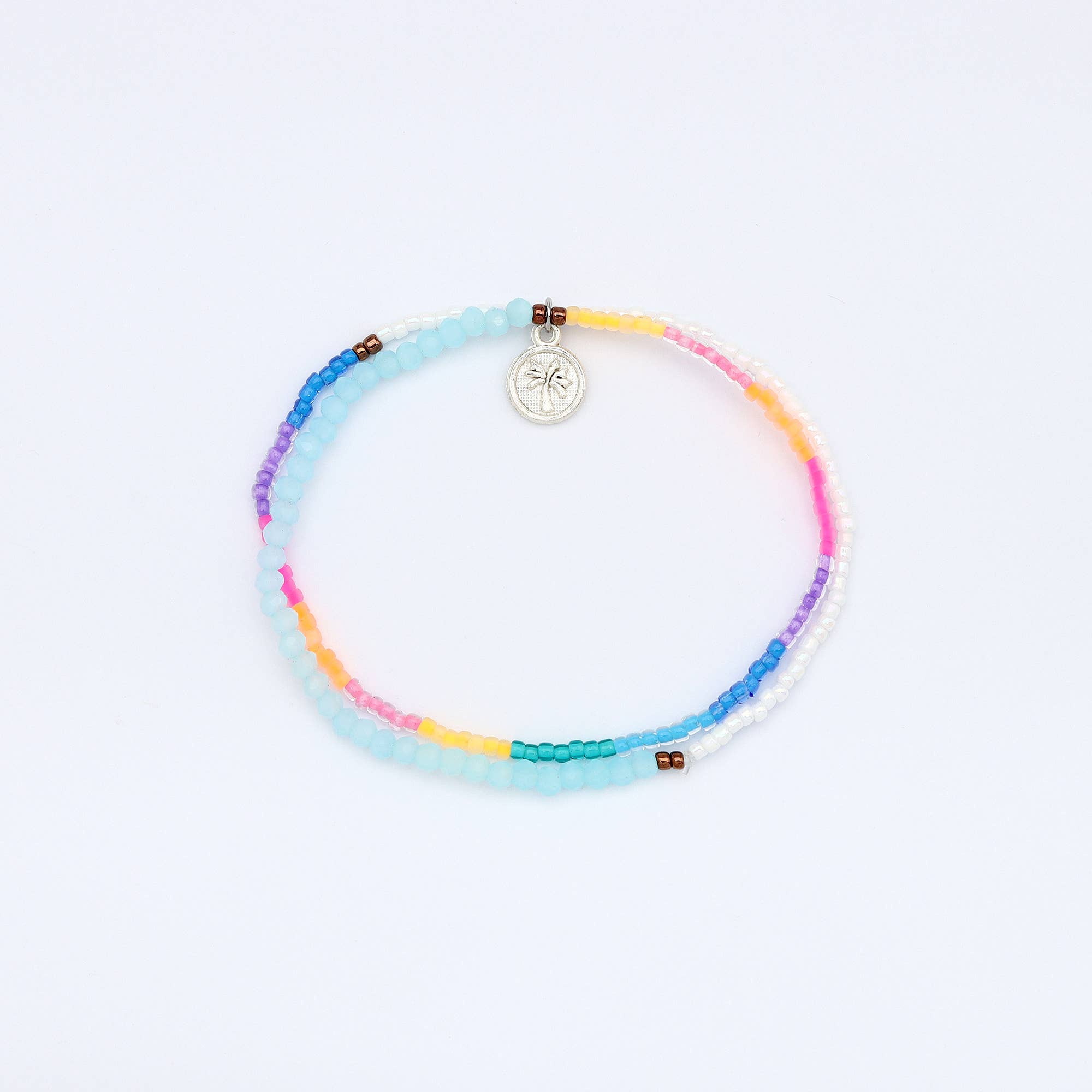 Monte Carlo Surf Bracelet, Beaded Bracelet, by Koh Surf: Black & Gold