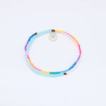 Monte Carlo Surf Bracelet, Beaded Bracelet, by Koh Surf: Black & Gold
