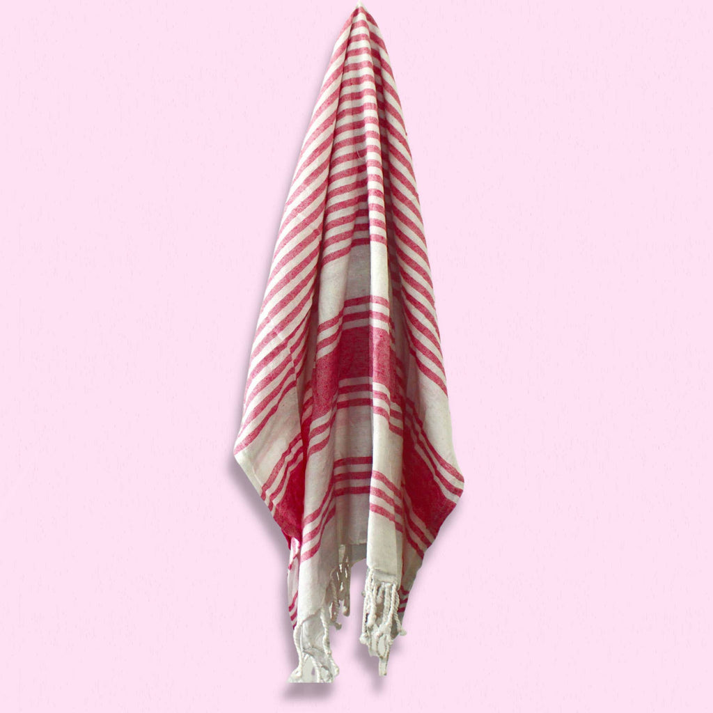Hamman Spa Scarf - Sunset Pink -