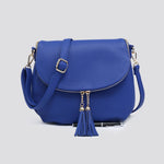 Vegan Leather Crossbody Bag # JNY3351S2526: BROWN