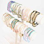Monte Carlo Surf Bracelet, Beaded Bracelet, by Koh Surf: Green