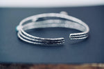 Adjustable Turquoise Silver Bracelet
