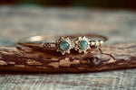 Labradorite Brass Bracelet