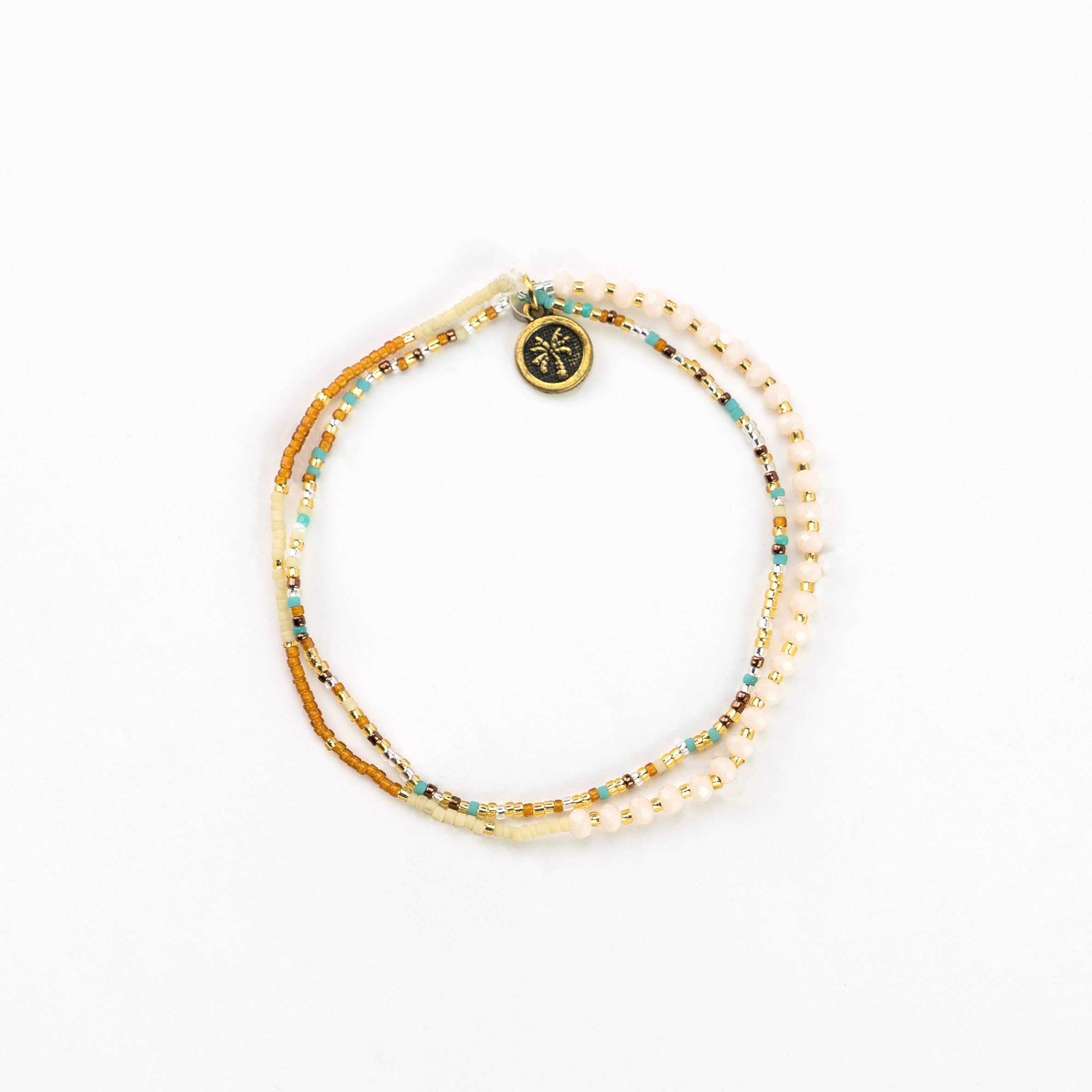 Monte Carlo Surf Bracelet, Beaded Bracelet, by Koh Surf: Green