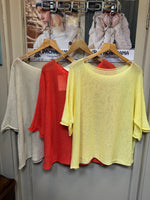 Sheer Summer Knit Top
