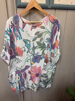 Boho Floral Pocket Tunic