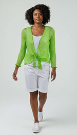 CocoBoo Acrylic Shrug : White