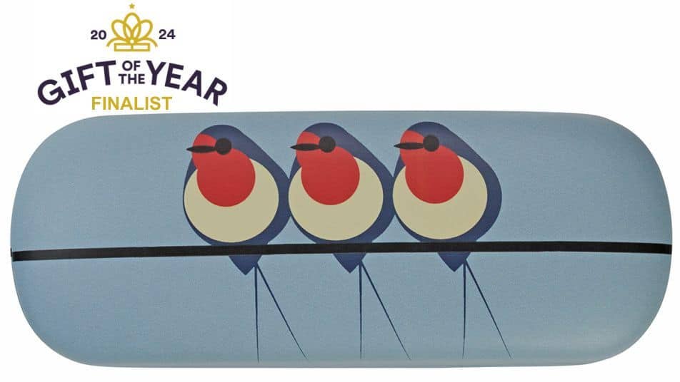 Swallow Glasses Case & Premium Cloth