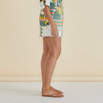 Malta Shorts in Paradise Print