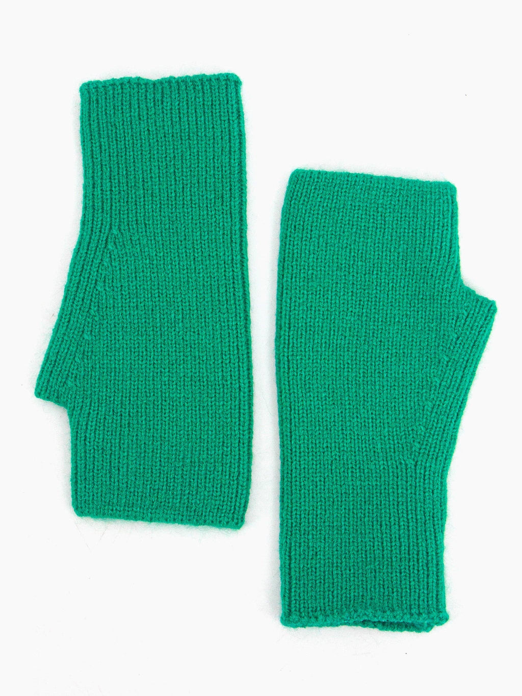 Dylan Wrist Warmers - Green, Knitted: One-size