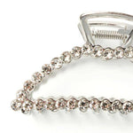 Arched Crystal Hair Clip – Gold or Silver