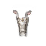 Pearlescent Rabbit Hair Claw Clip