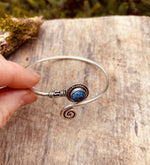 Lapis Lazuli Silver Bracelet