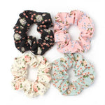 Regular - Floral Print Scrunchie. Dia.10cm