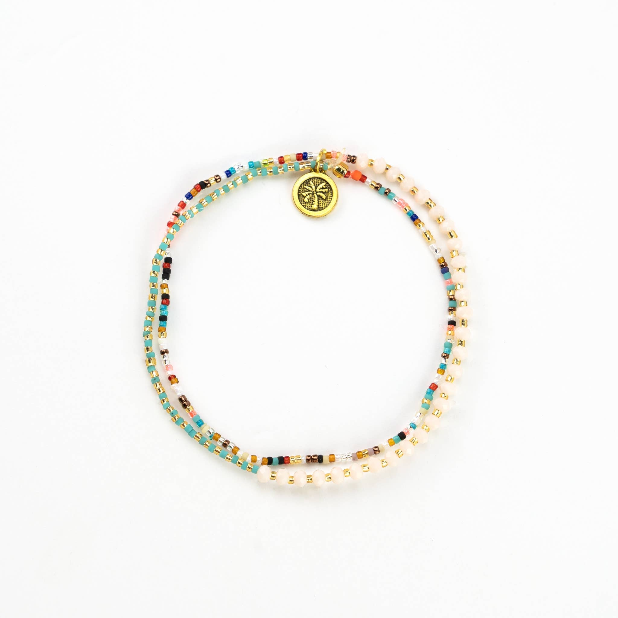 Monte Carlo Surf Bracelet, Beaded Bracelet, by Koh Surf: Green