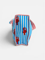 100% Cotton Kantha Quilted Boho Lobster Reversible Tote Bag