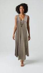 Handkerchief Dress : Mocha