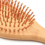 Wooden Paddle Brush With Wooden Pins