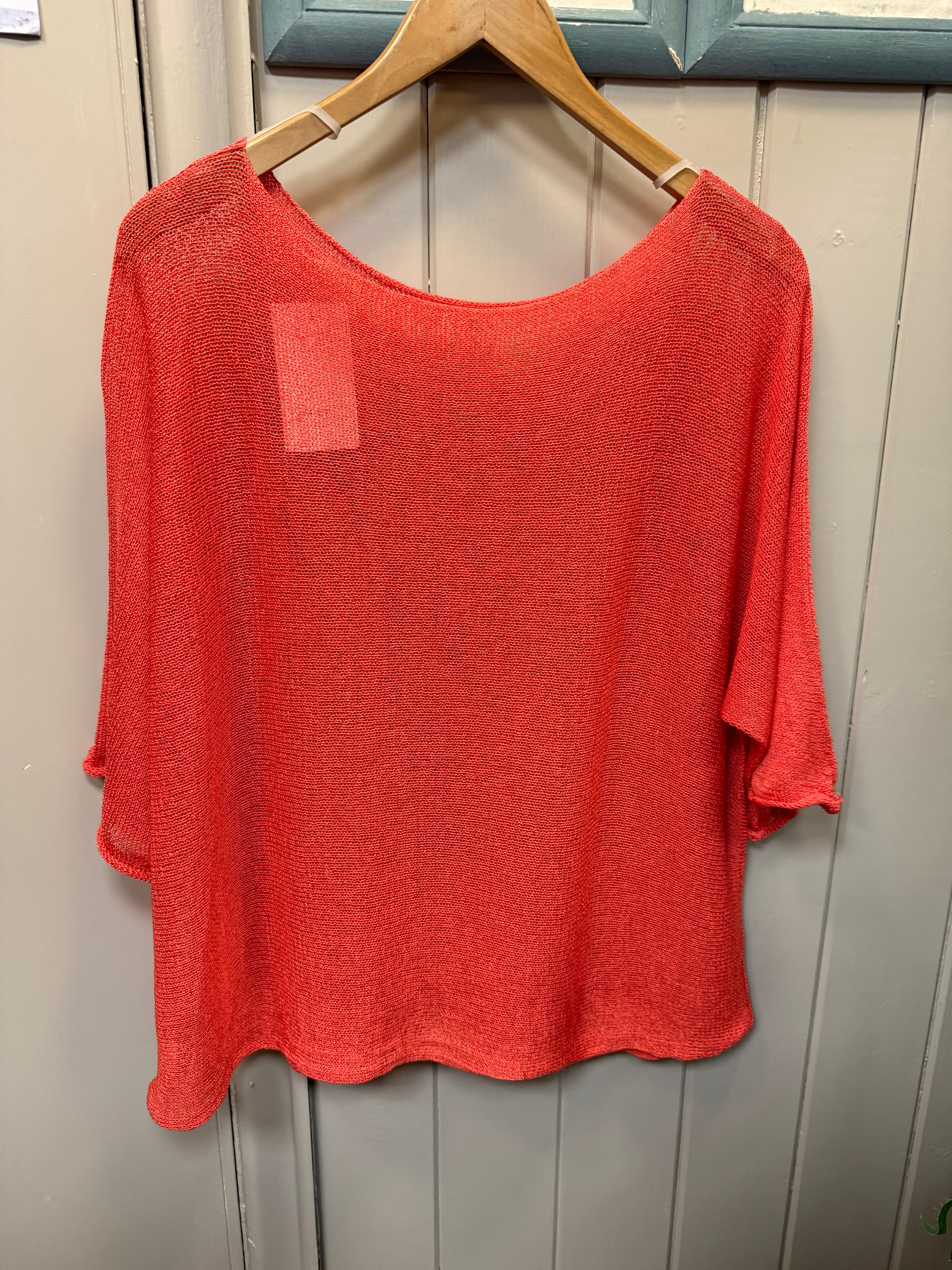 Sheer Summer Knit Top