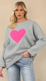 HEART ZIP DETAIL SWEAT SHIRT