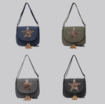 ⭐ Canvas Star Crossbody Bag