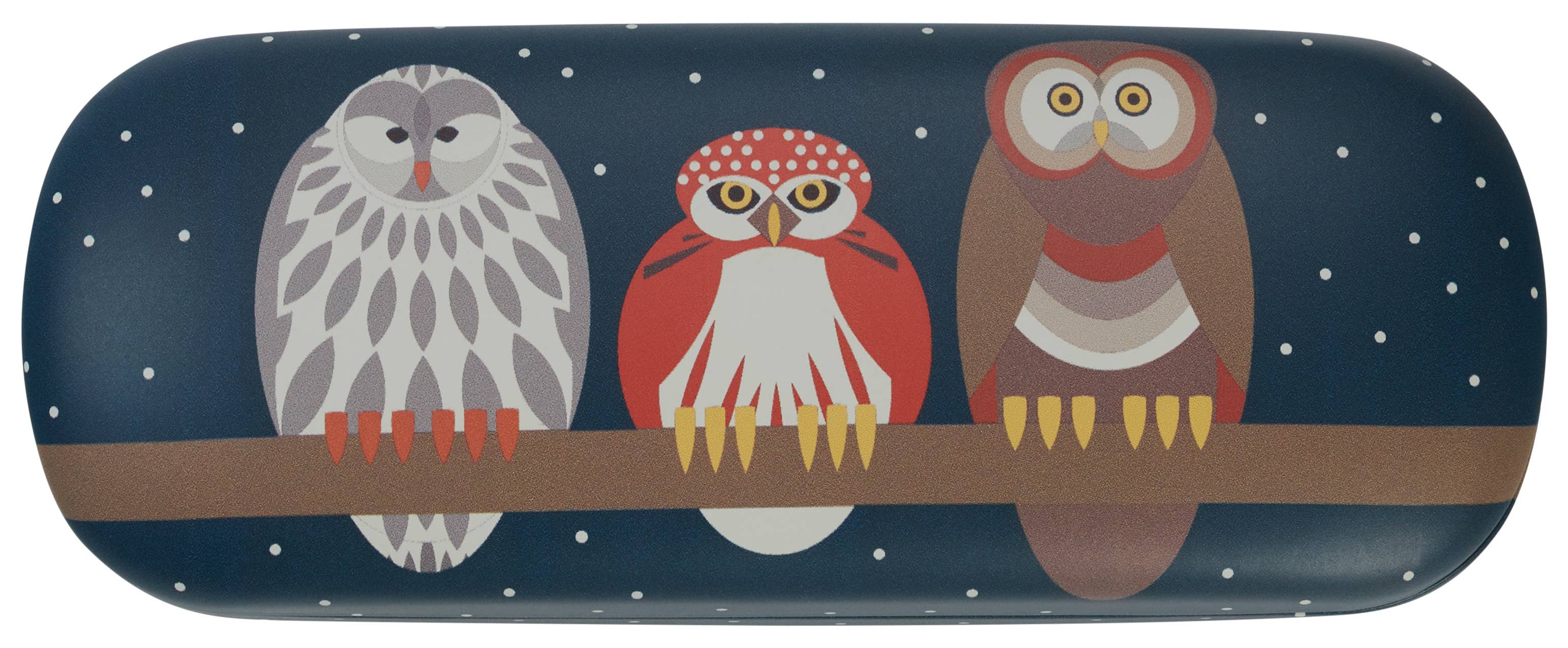 Night Owl Glasses Case & Premium Cloth