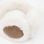 Ozzie Tan Faux Fur Earmuffs: One-size