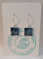 Square Oceanwave Earrings