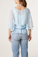 Sheer Star Top