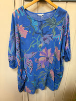 Boho Floral Pocket Tunic