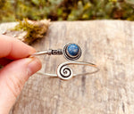 Lapis Lazuli Silver Bracelet