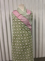 100% Cotton screen print shawl/scarf  with natural dye...