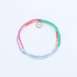 Monte Carlo Surf Bracelet, Beaded Bracelet, by Koh Surf: White