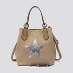 2290 Canvas Star Tote Bag: BLACK