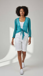 CocoBoo Acrylic Shrug : White
