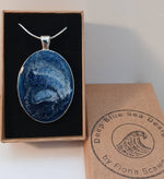 Large Oval Oceanwave Necklace