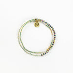 Monte Carlo Surf Bracelet, Beaded Bracelet, by Koh Surf: Green
