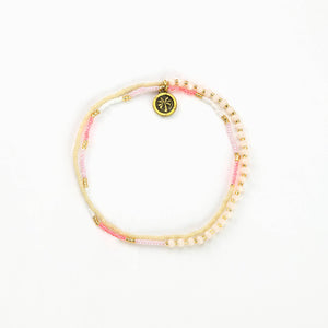 Monte Carlo Surf Bracelet, Beaded Bracelet, by Koh Surf: Green