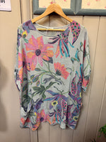 Boho Floral Pocket Tunic