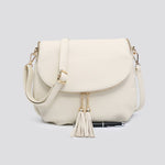 Vegan Leather Crossbody Bag # JNY3351S2526: BROWN