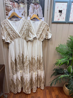 Golden Palm Luxe Maxi Dress