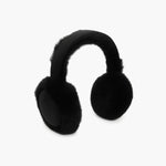 Ozzie Black Faux Fur Earmuffs: One-size